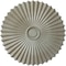 Ekena Millwork Shakuras Ceiling Medallion (For Canopies up to 5 3/4"), Hand-Painted Flash Gold, 33 7/8"OD x 2"P CM34SHFLS - alternate 1